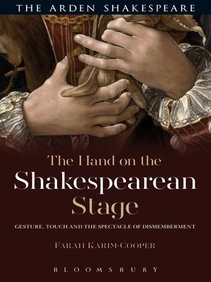 cover image of The Hand on the Shakespearean Stage